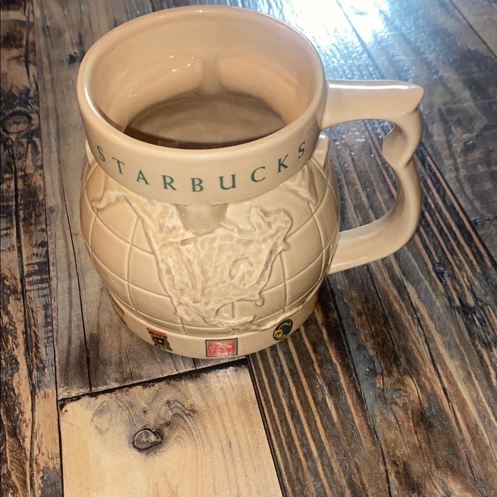 Vintage Starbucks Global Coffee of the world mug